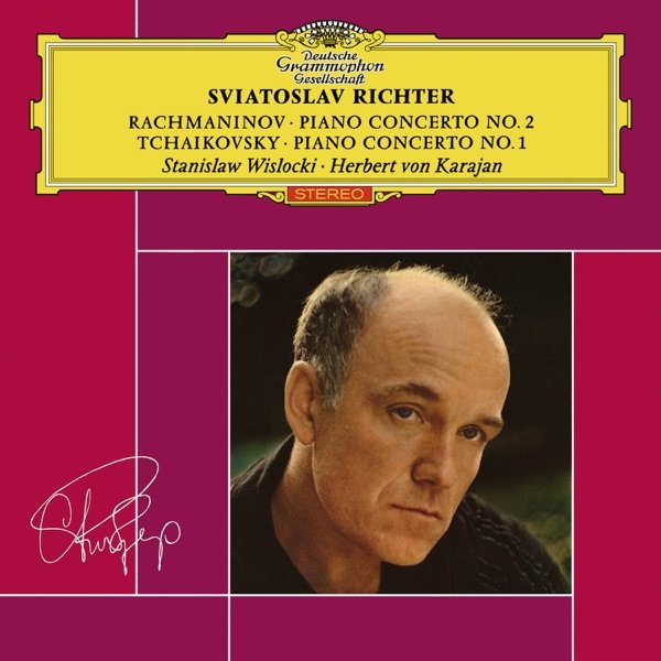 Album cover: Rachmaninoff Piano Concerto No. 2, Sviatoslav Richter with the Warsaw Philharmonic under Stanisław Wisłocki, Deutsche Grammophon
